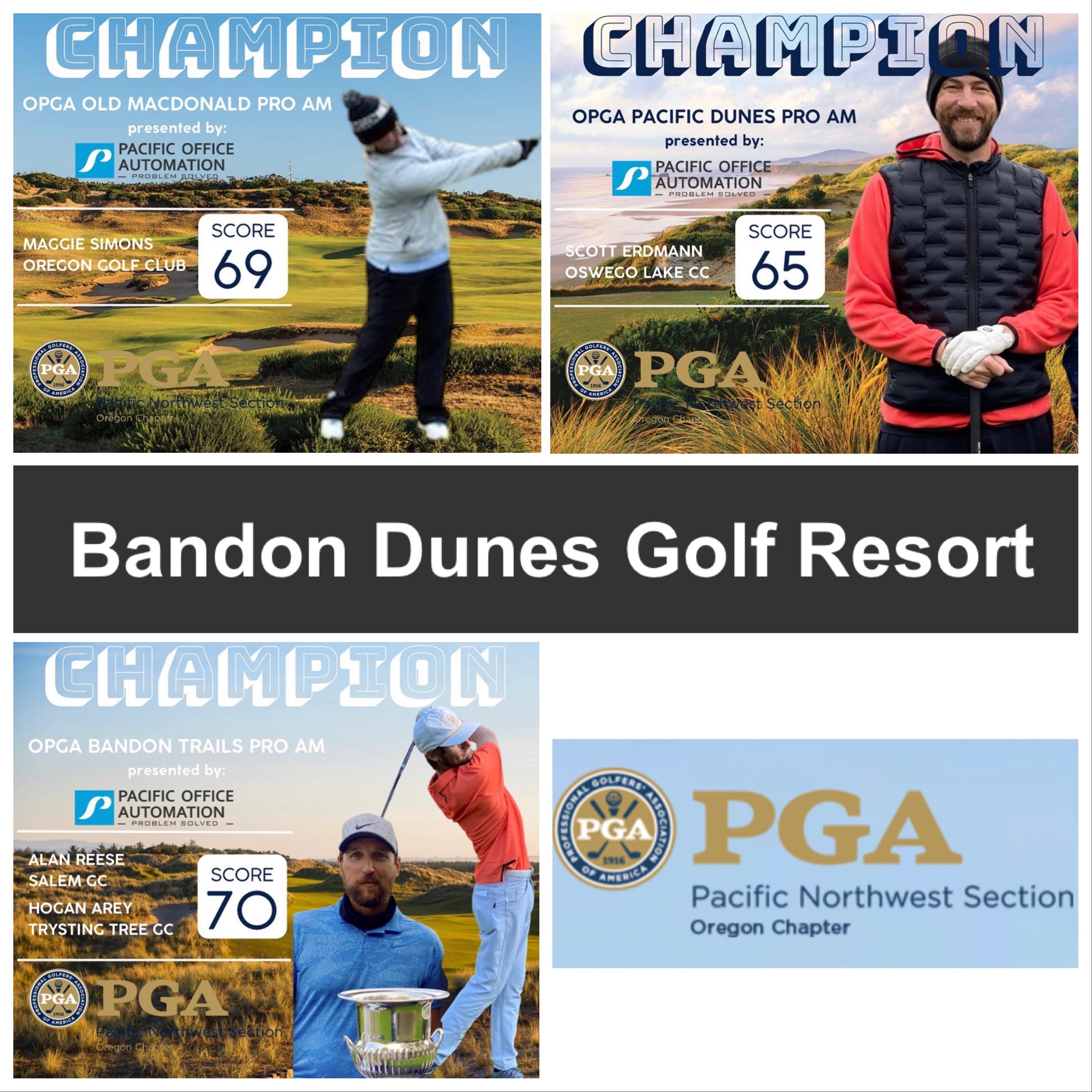 🐧Final: Oregon Chapter PGA Competes In Bandon With Rounds At Old ...