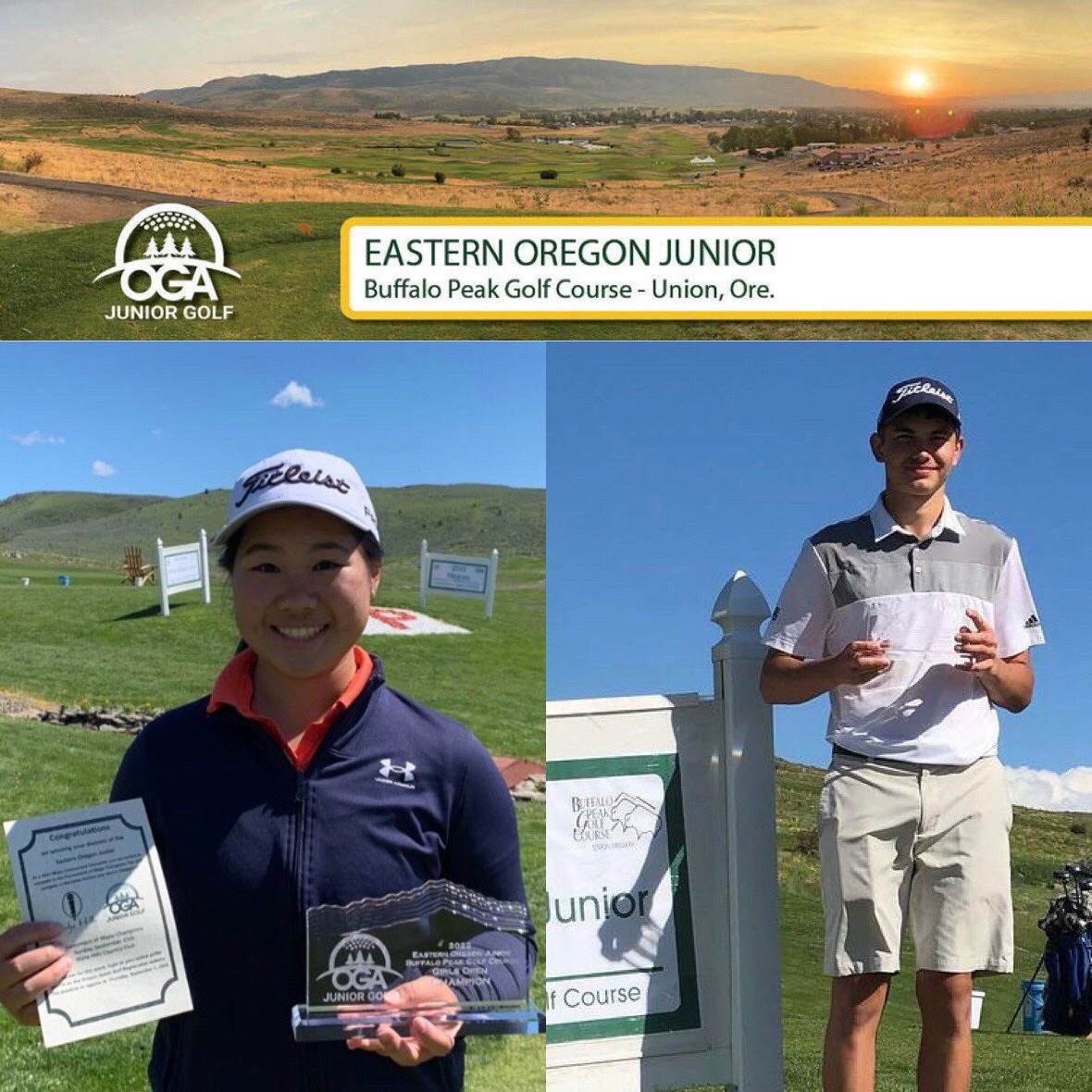 🦬Final Kyra Ly and Jake Rodgers win titles at Buffalo Peak in OGA's